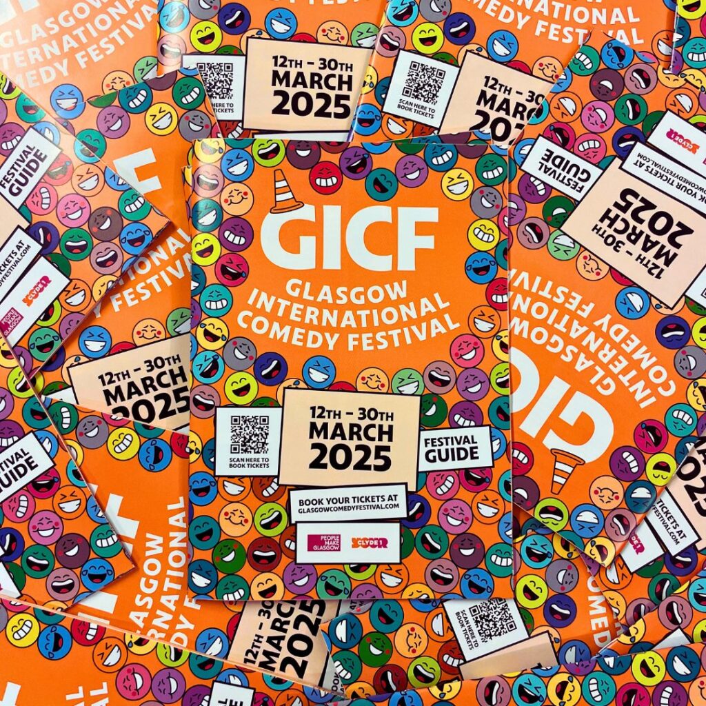 Glasgow International Comedy Festival 2025 Printed Guide